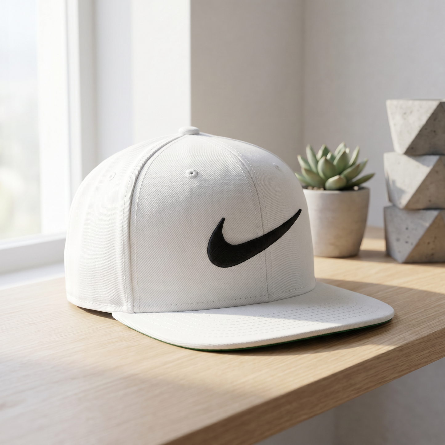 Generated lifestyle image for NIKE | SWOOSH PRO FLAT PEAK CAP